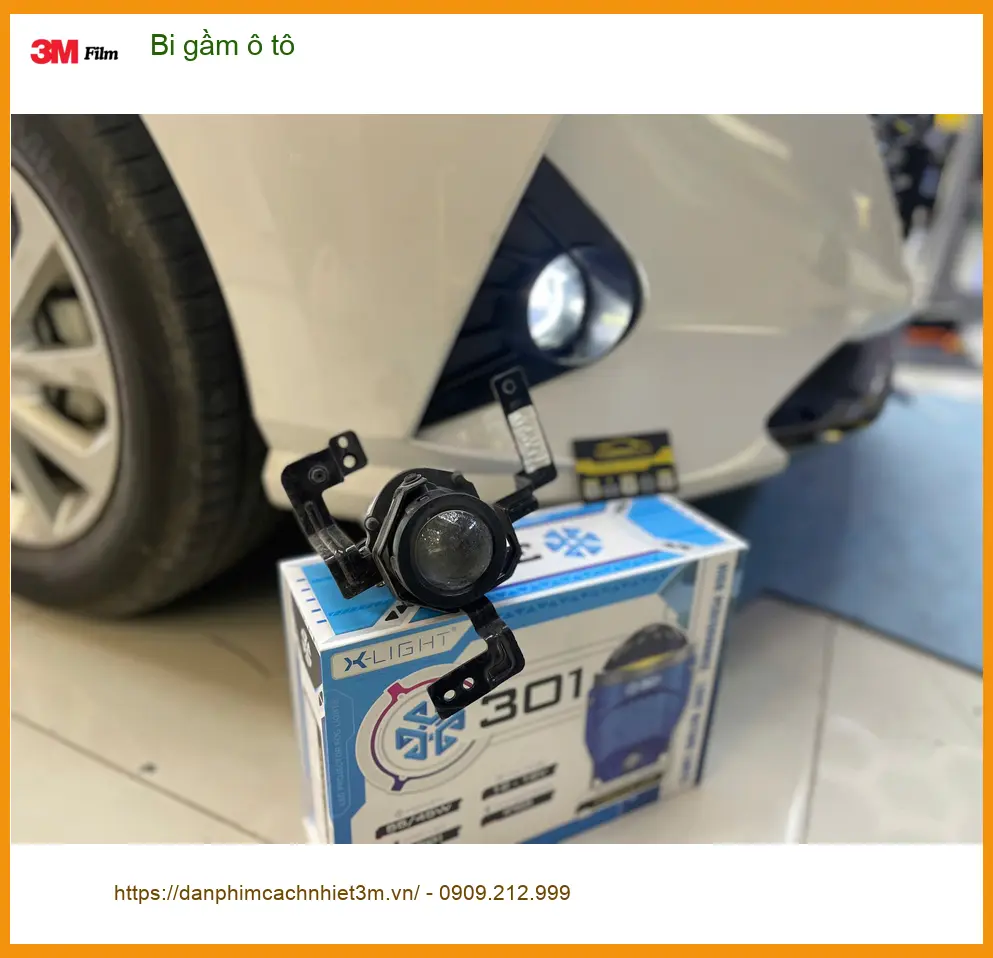 Anh Khoa độ bi gầm ô tô cho Honda CRV tại Quận 6 để an tâm hơn khi di chuyển ban đêm ảnh thực tế 2