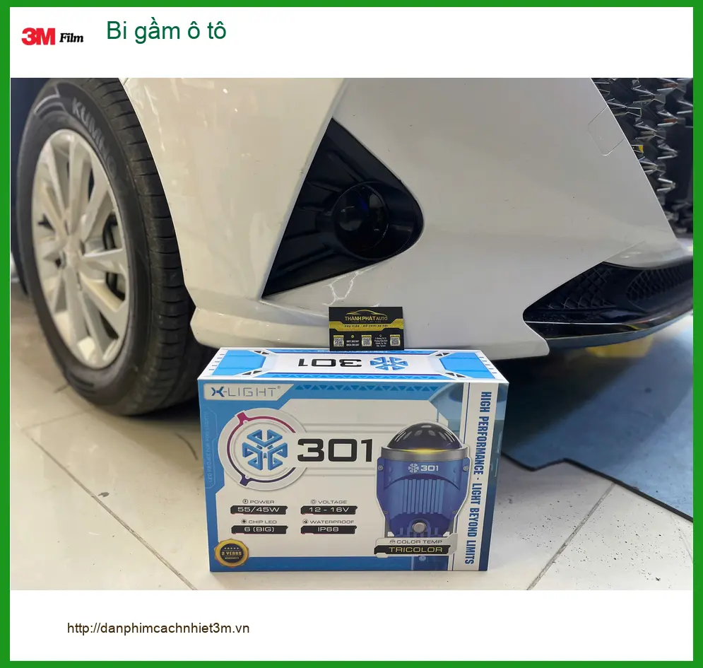 Anh Khoa độ bi gầm ô tô cho Honda CRV tại Quận 6 để an tâm hơn khi di chuyển ban đêm ảnh thực tế 3
