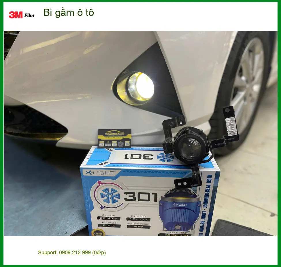 Anh Khoa độ bi gầm ô tô cho Honda CRV tại Quận 6 để an tâm hơn khi di chuyển ban đêm ảnh thực tế 4