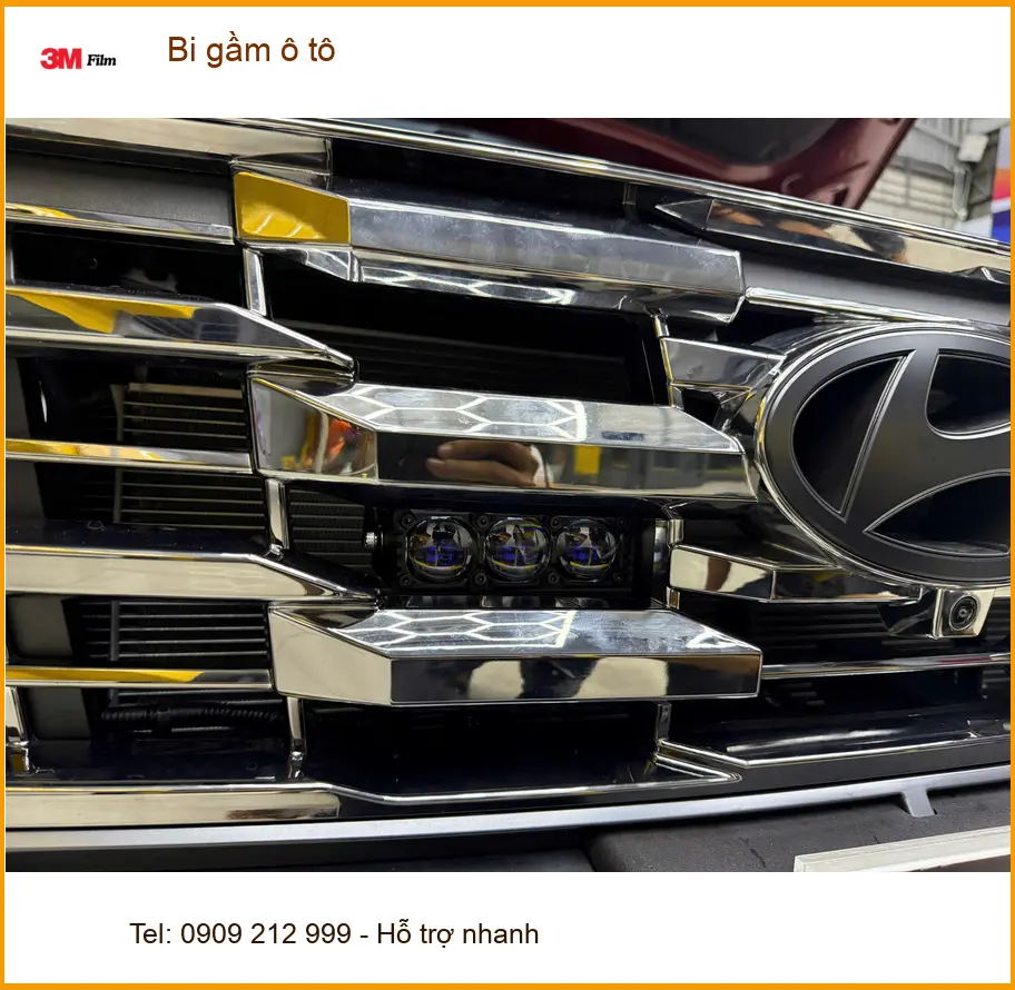 Anh Tấn nâng cấp bi gầm ô tô Honda Civic Quận Tân Phú vì đèn zin yếu ảnh thực tế 3