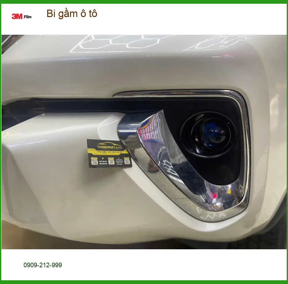 Anh Khải độ bi gầm cho Hyundai Accent tại Quận 8 vì đèn zin quá tối vào ban đêm ảnh thực tế 3