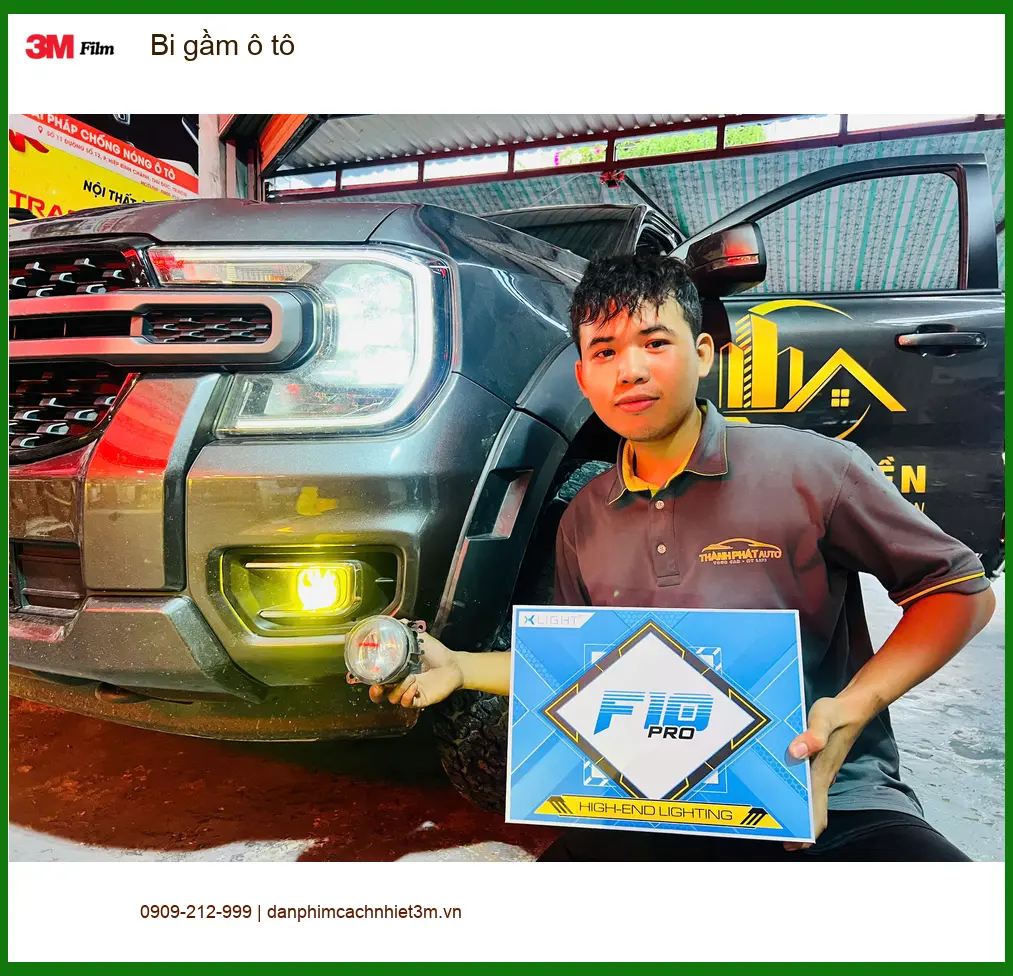 Chị Thanh độ bi gầm ô tô cho Hyundai Accent tại Quận Phú Nhuận