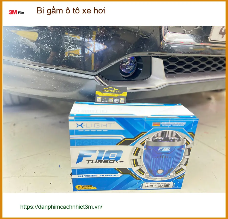 Anh Huy lắp bi gầm ô tô cho Kia K3 tại Quận Tân Phú để cải thiện tầm nhìn
