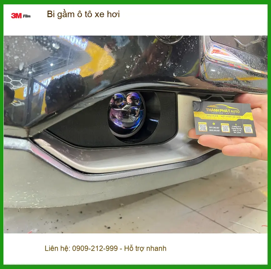 Anh Huy lắp bi gầm ô tô cho Kia K3 tại Quận Tân Phú để cải thiện tầm nhìn ảnh thực tế 2