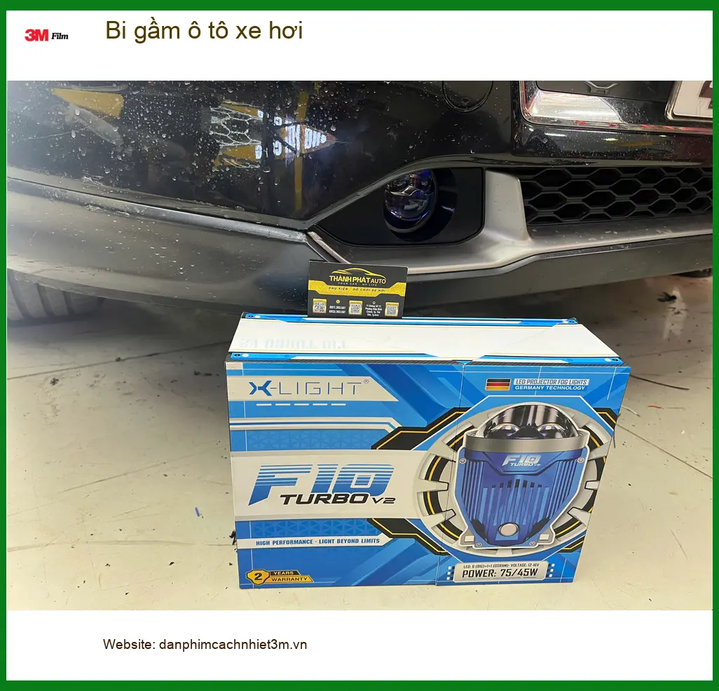 Anh Huy lắp bi gầm ô tô cho Kia K3 tại Quận Tân Phú để cải thiện tầm nhìn ảnh thực tế 3