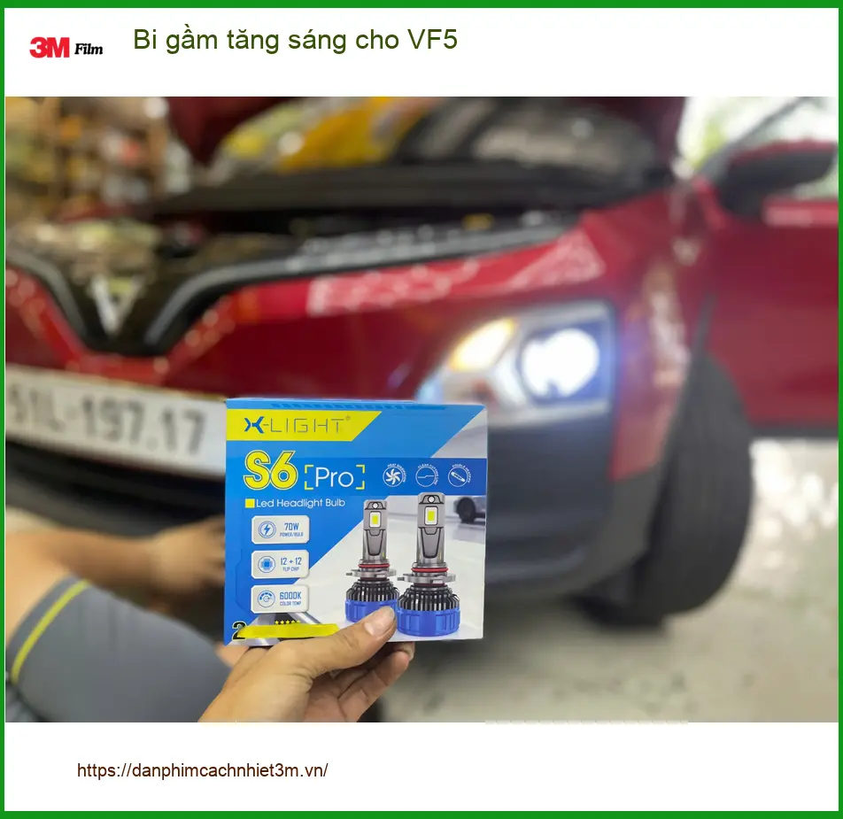 Anh Tuấn độ bi gầm tăng sáng cho VinFast VF5 Quận Bình Tân an toàn hơn ảnh thực tế 4