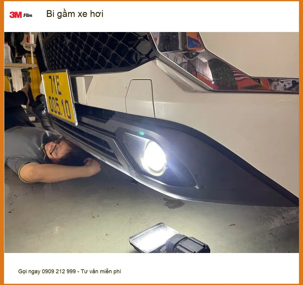 Anh Cường lắp bi gầm xe hơi cho Mazda CX-5 tại Quận Thủ Đức vì muốn ánh sáng ổn định ảnh thực tế 5