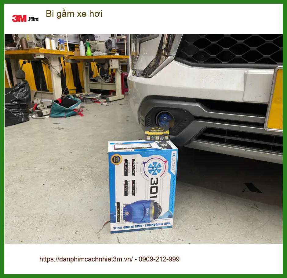 Anh Kiên độ bi gầm xe hơi cho Honda HR-V tại Quận Củ Chi để cải thiện tầm nhìn ban đêm