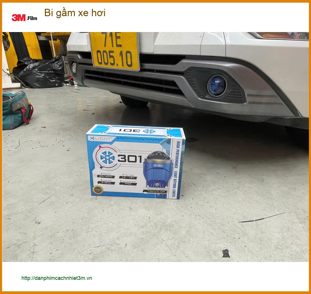 Anh Kiên độ bi gầm xe hơi cho Honda HR-V tại Quận Củ Chi để cải thiện tầm nhìn ban đêm ảnh thực tế 2