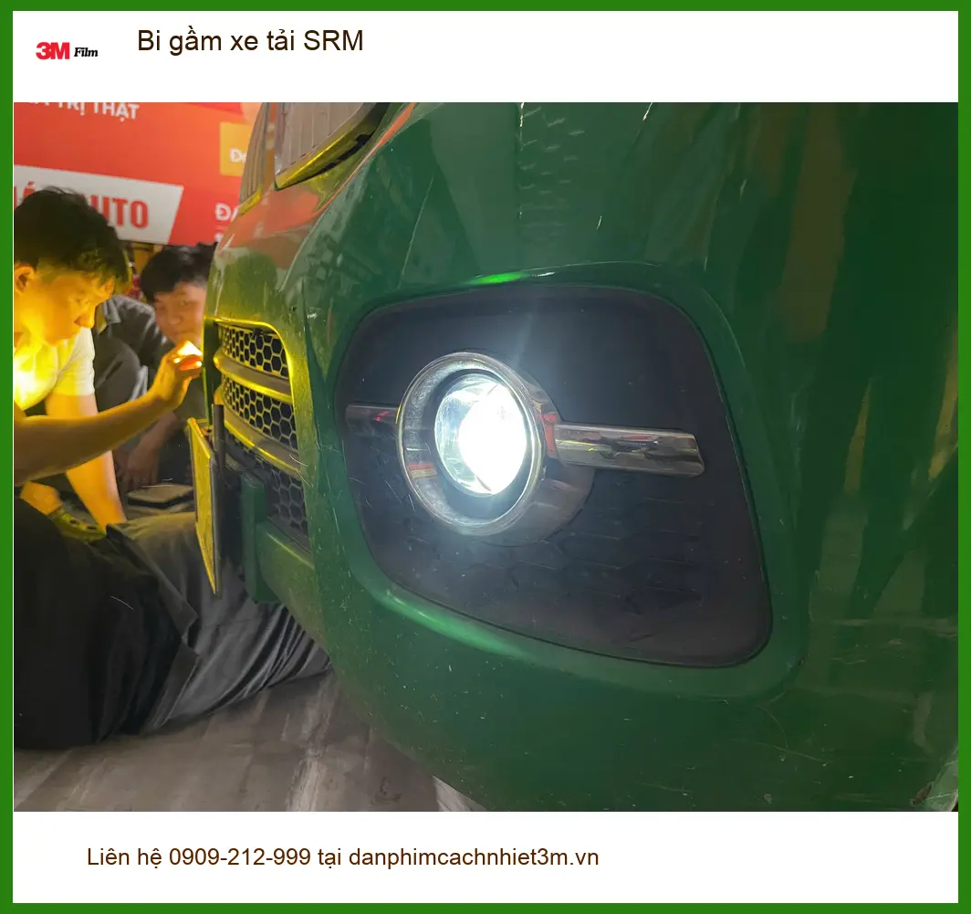 Anh Cường độ bi gầm cho xe tải SRM vì thường xuyên chở hàng ban đêm tại Thủ Đức