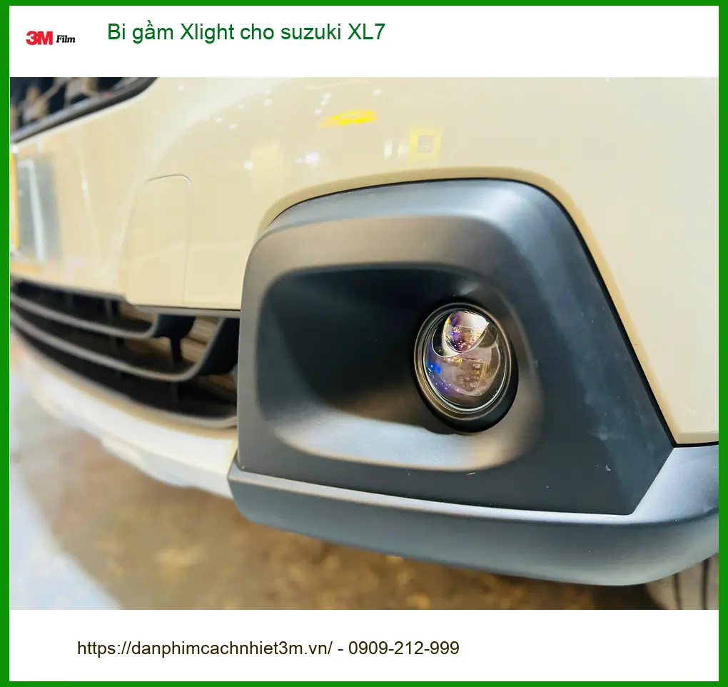 Anh Khải độ bi gầm Xlight cho Suzuki XL7 Quận 5 vì đèn zin quá yếu ảnh thực tế 3