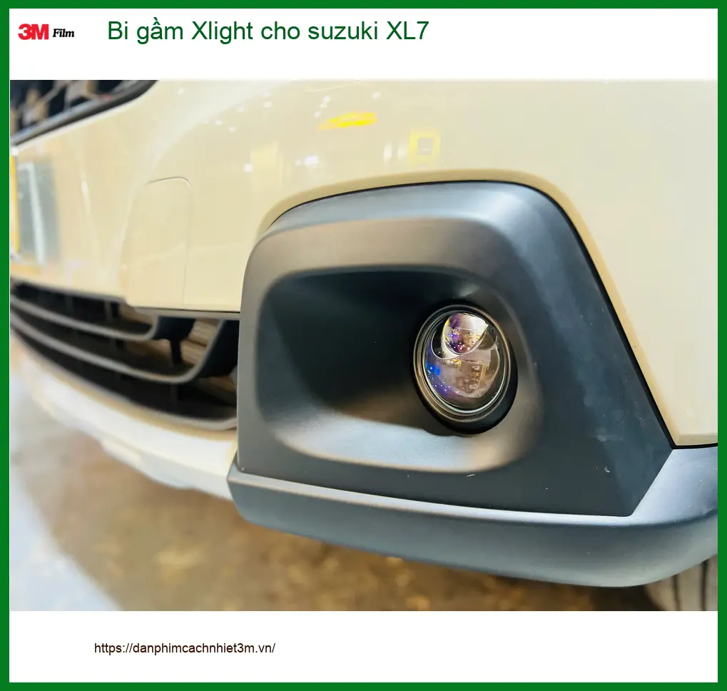 Anh Dũng độ bi gầm Xlight cho Suzuki XL7 tăng sáng an toàn tại Quận Tân Phú