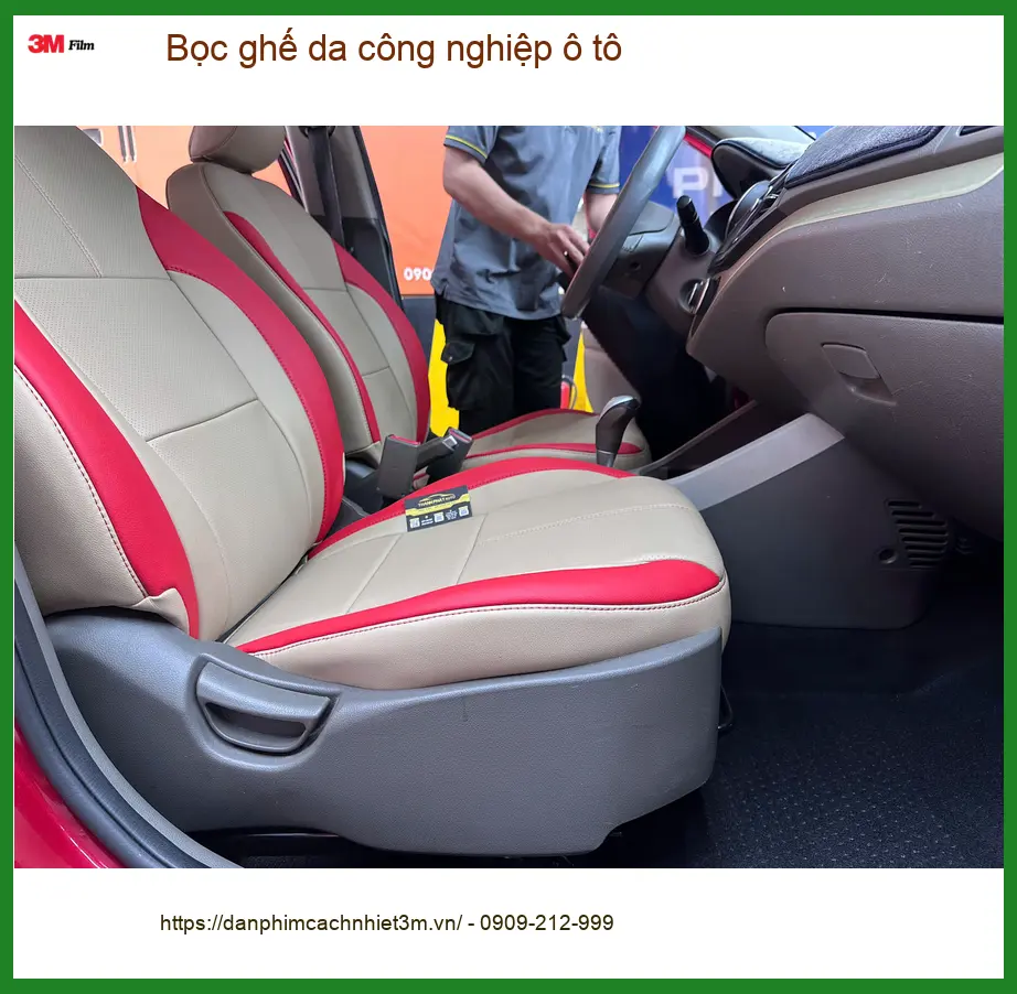 Chị Hằng bọc ghế da công nghiệp cho Kia K3 tại Quận 10 để nội thất bền và sạch ảnh thực tế 4