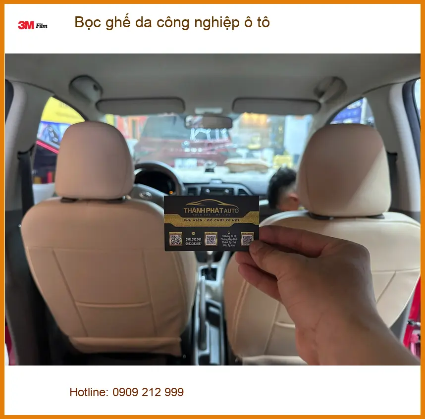 Cô Thị Lan Anh bọc ghế da công nghiệp ô tô cho Mazda CX-5 ở Quận 12 ảnh thực tế 2