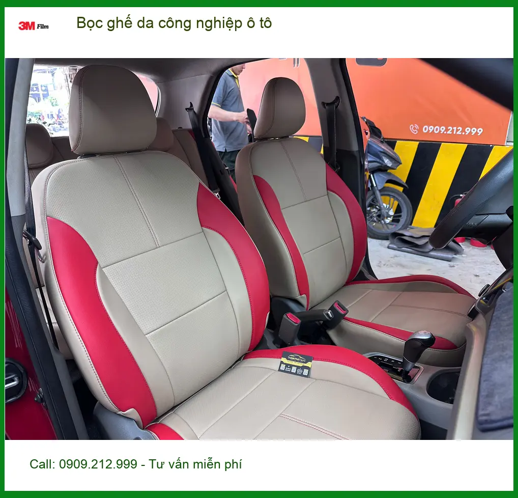 Cô Thị Lan Anh bọc ghế da công nghiệp ô tô cho Mazda CX-5 ở Quận 12 ảnh thực tế 4