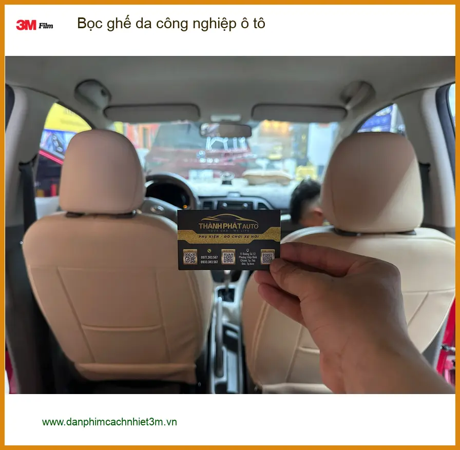 Anh Khôi bọc ghế da công nghiệp ô tô cho Suzuki XL7 tại Quận 11 để nội thất luôn mới ảnh thực tế 2