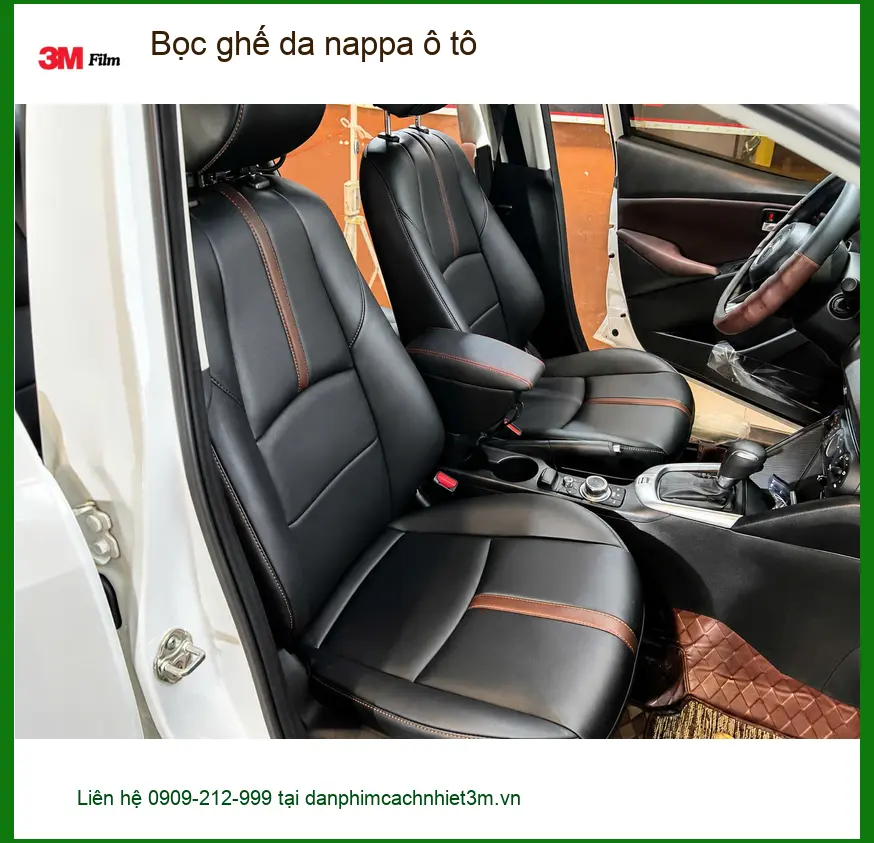 Bác Cường Ford Everest bọc ghế da Nappa ô tô Quận 3 cho nội thất đẳng cấp hơn