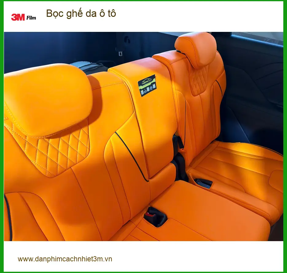 Chị Thảo bọc ghế da ô tô Hyundai Accent tại Quận Tân Phú để nội thất sang trọng hơn
