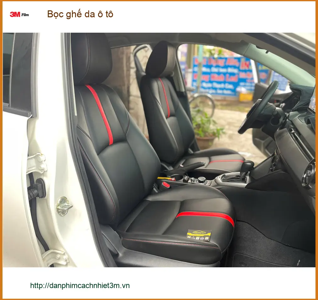 Cô Thảo bọc ghế da ô tô Suzuki XL7 tại Quận Thủ Đức, muốn không gian xe sạch đẹp ảnh thực tế 3