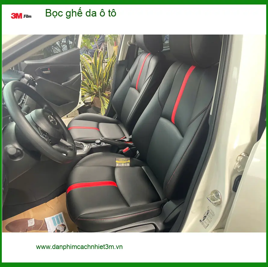 Chị Thanh bọc ghế da ô tô Mazda CX-5 tại Hóc Môn để nội thất sang trọng hơn ảnh thực tế 2