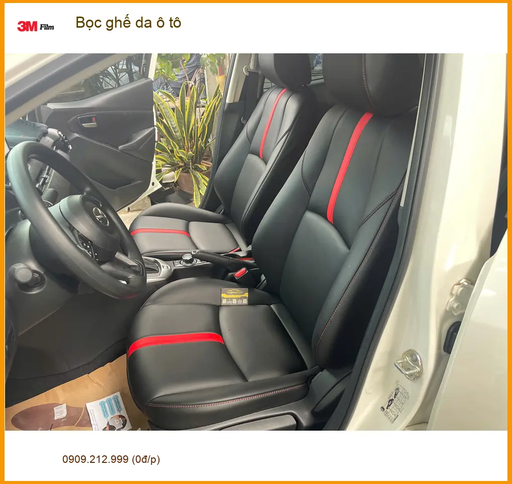 Anh Minh bọc ghế da ô tô cho Kia K3 ở Quận 5 để nội thất sạch đẹp hơn