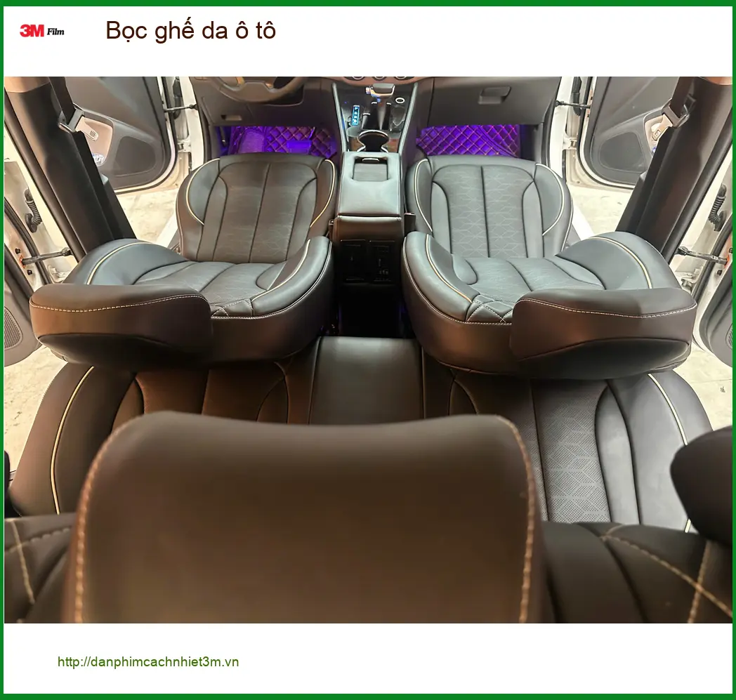 Anh Tùng bọc ghế da ô tô Hyundai Elantra tại Quận 1 để nội thất xe sang trọng và bền đẹp