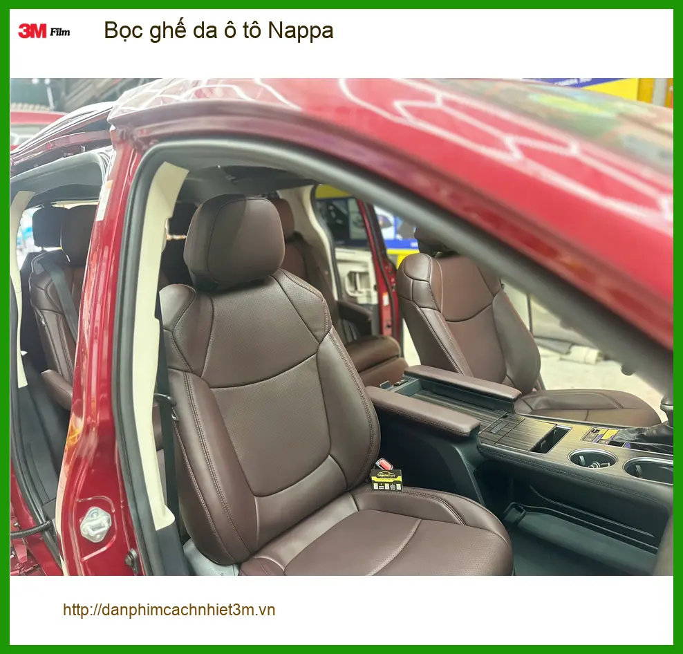 Chị Thảo bọc ghế da Nappa cho Hyundai Accent tại Quận 2 ảnh thực tế 2