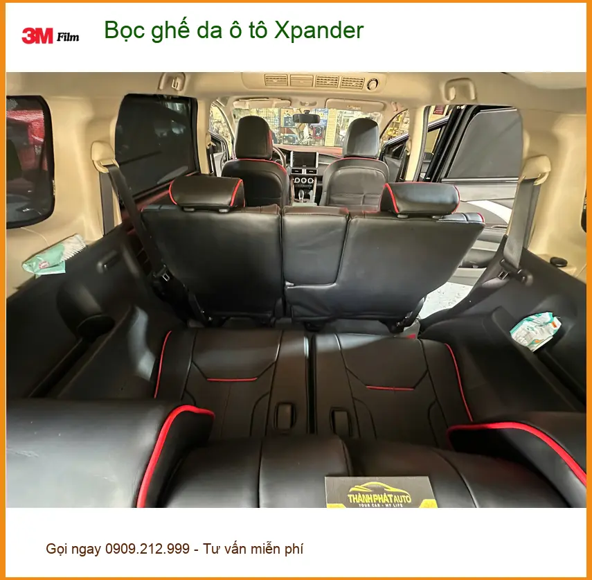 Chị Thảo bọc ghế da Xpander tại Hóc Môn cho nội thất sạch đẹp hơn ảnh thực tế 5