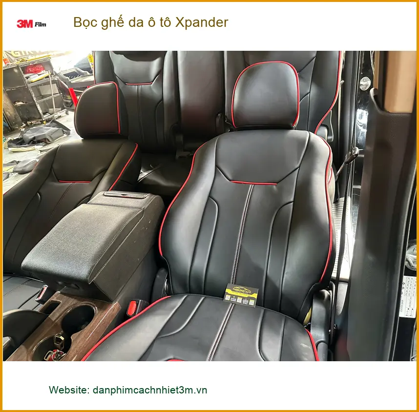 Anh Duy bọc ghế da Xpander ở Quận Bình Tân cho nội thất sang trọng hơn ảnh thực tế 3