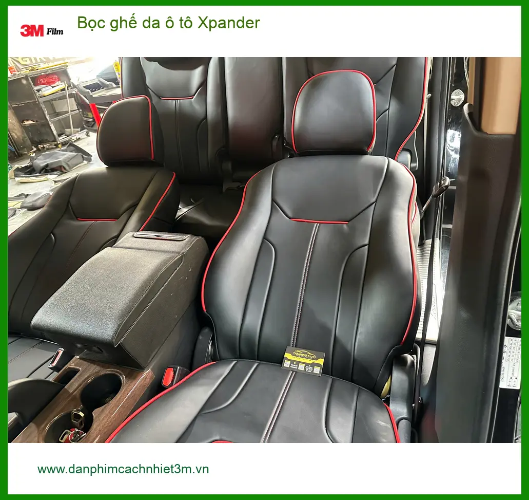 Chú Minh bọc ghế da ô tô Xpander tại Quận 12 vì ghế cũ xuống cấp ảnh thực tế 3