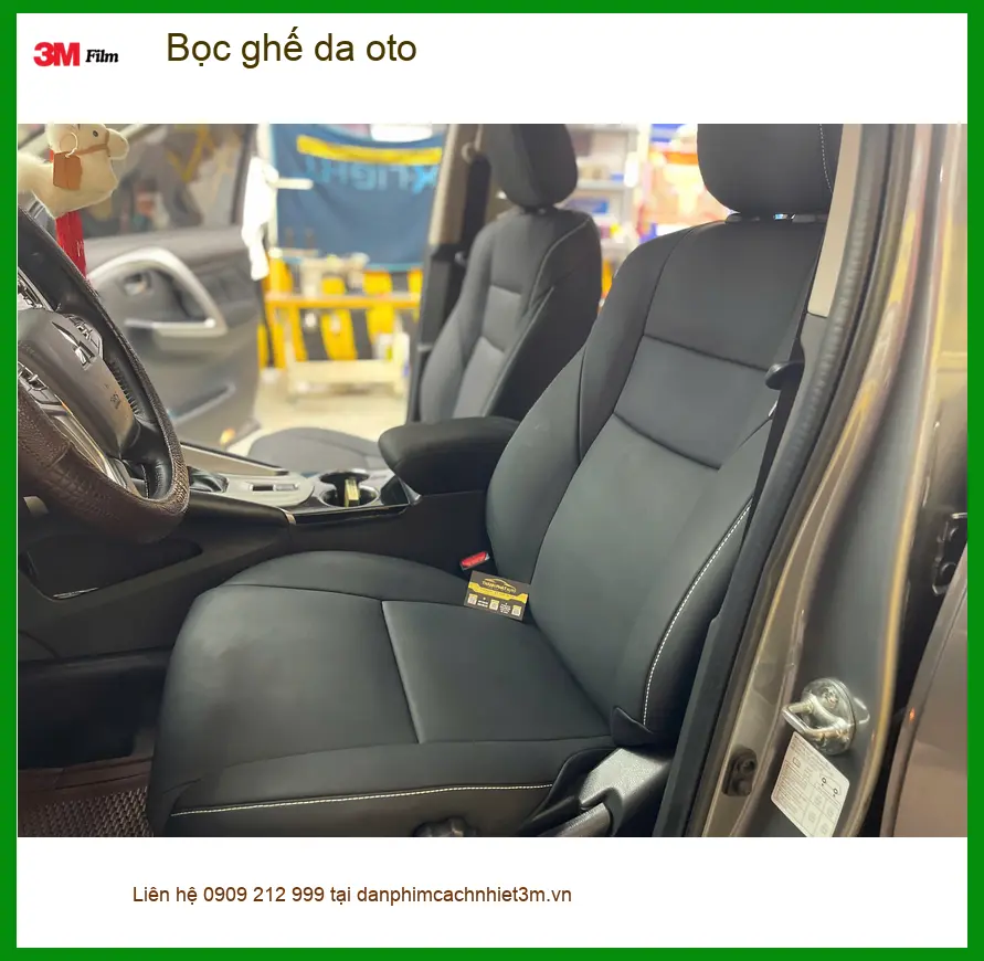 Anh Tấn bọc ghế da oto Hyundai Accent tại Quận 12 vì ghế cũ đã sờn rách, xuống cấp