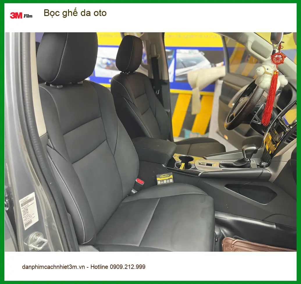 Chị Thảo bọc ghế da Hyundai Accent để nội thất sạch đẹp hơn ở Quận Tân Bình ảnh thực tế 2