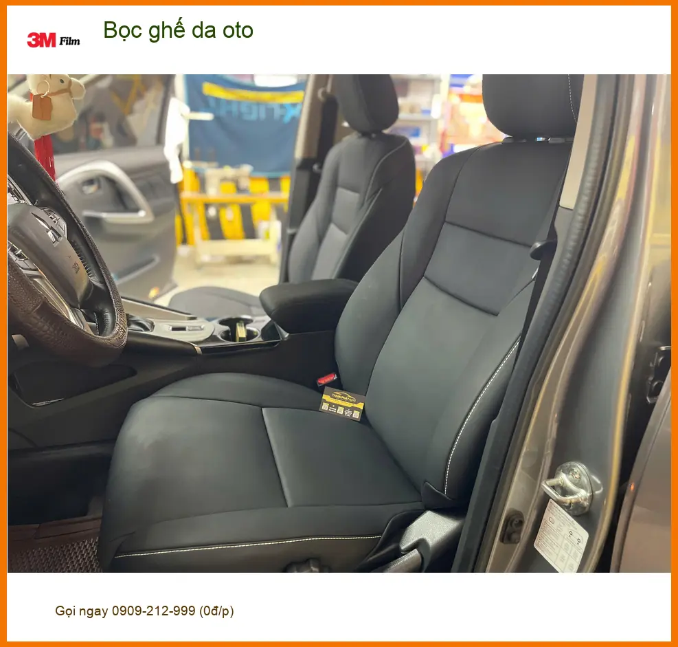 Anh Minh bọc ghế da ô tô Hyundai Accent tại Thủ Đức để nội thất mới và sang trọng hơn ảnh thực tế 4
