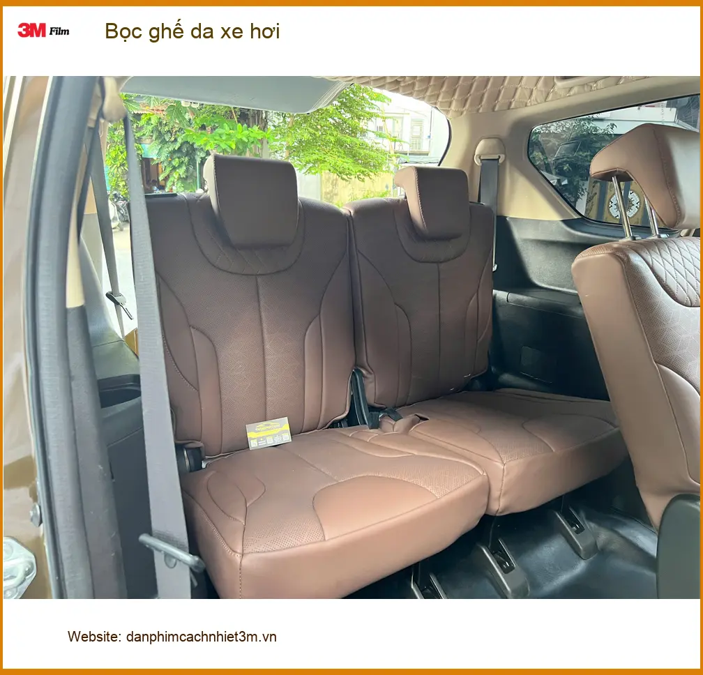 Anh Quang bọc ghế da xe hơi Toyota Vios Quận Gò Vấp, nội thất sang trọng hơn ảnh thực tế 2