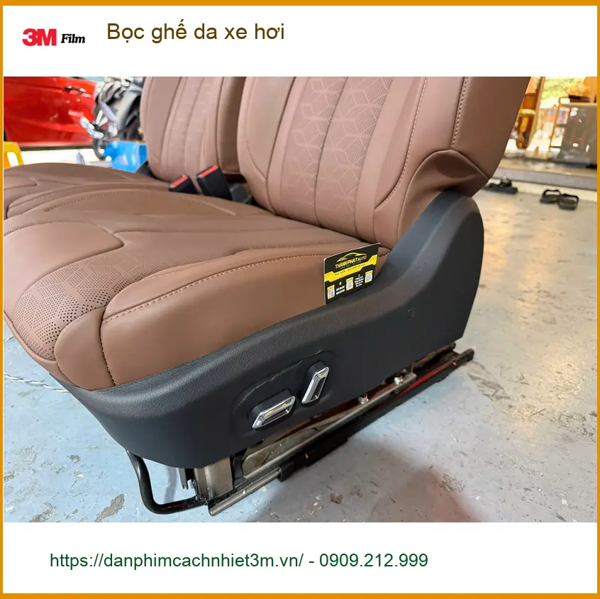 Anh Duy Khang bọc ghế da Hyundai Accent tại Củ Chi để nội thất xe luôn mới đẹp ảnh thực tế 3