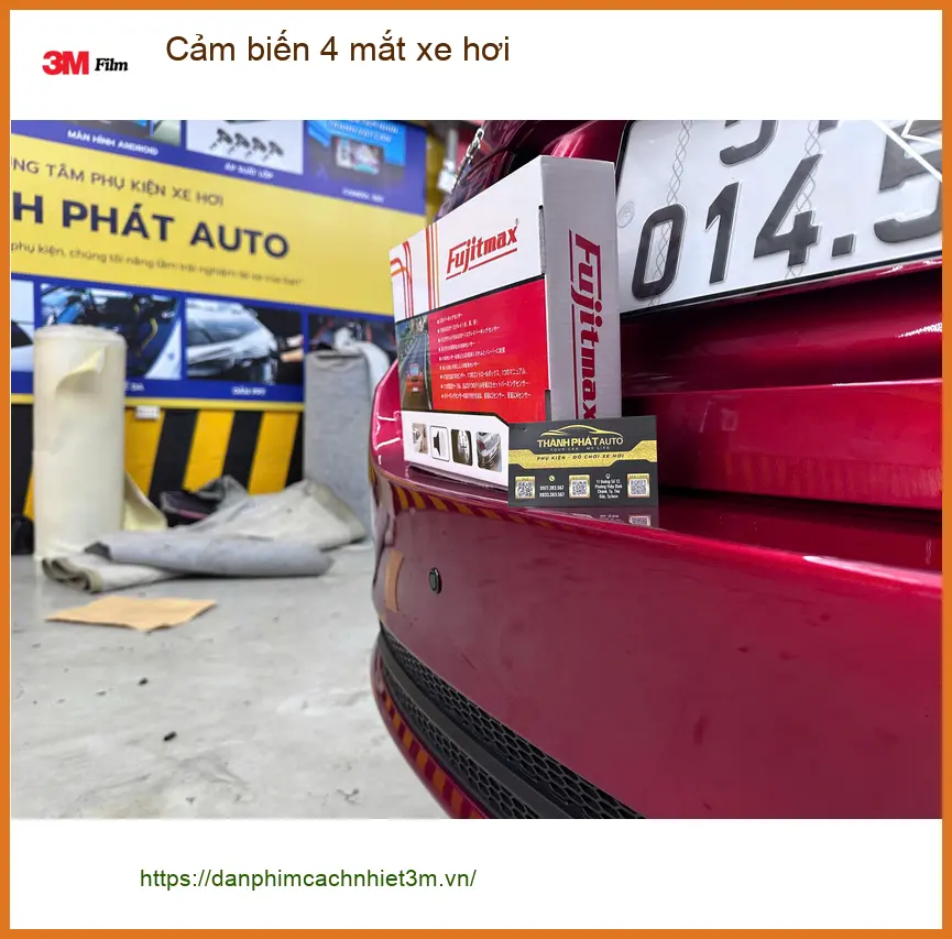 Chị Mai Anh lắp cảm biến 4 mắt xe hơi cho Mazda CX-5 tại Quận 11. ảnh thực tế 5