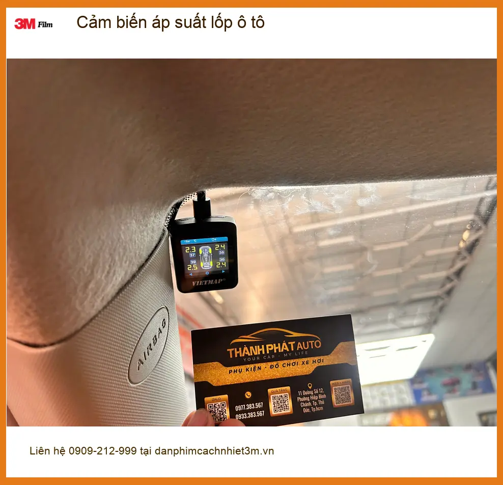 Anh Thành lắp cảm biến áp suất lốp VinFast Lux A2.0 ở Quận 8 cho an toàn ảnh thực tế 3