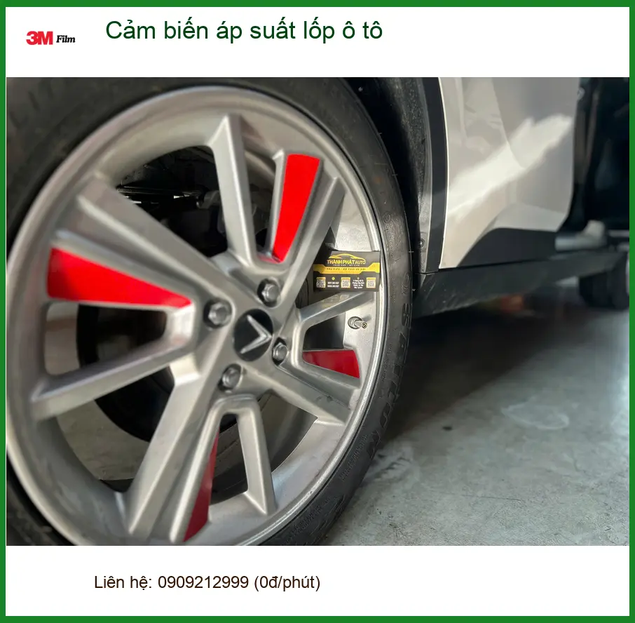 Chú Đạt lắp cảm biến áp suất lốp ô tô Suzuki XL7 tại Thủ Đức để kiểm soát an toàn ảnh thực tế 5