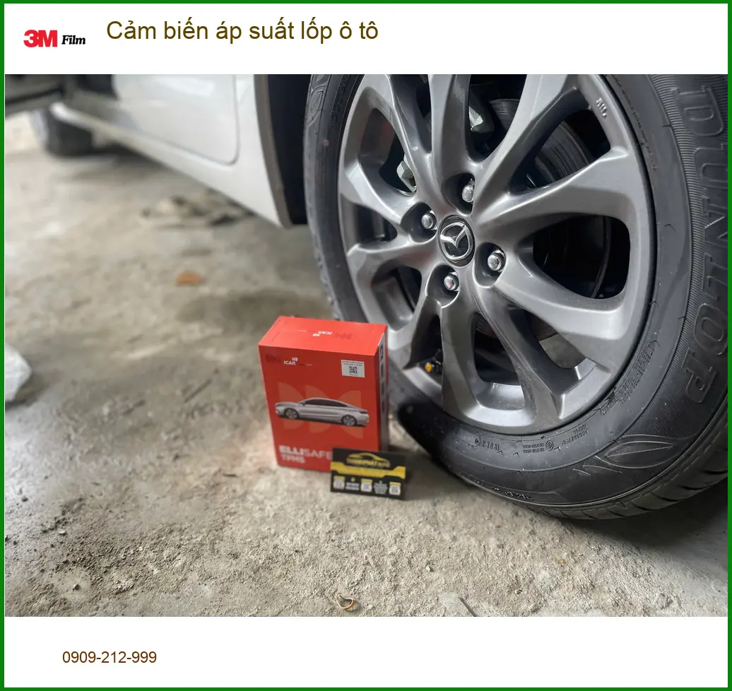 Chị Thuỷ lắp cảm biến áp suất lốp ô tô Hyundai Accent tại Quận Bình Tân