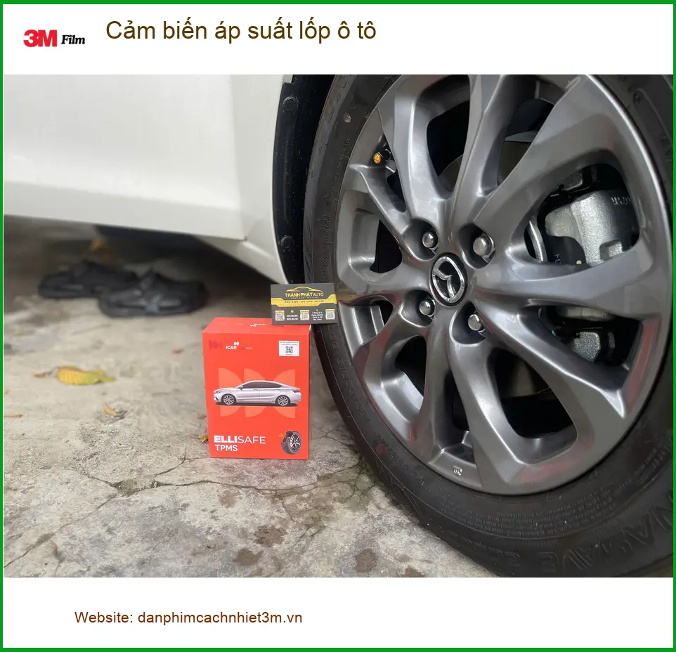 Chị Thuỷ lắp cảm biến áp suất lốp ô tô Hyundai Accent tại Quận Bình Tân ảnh thực tế 5
