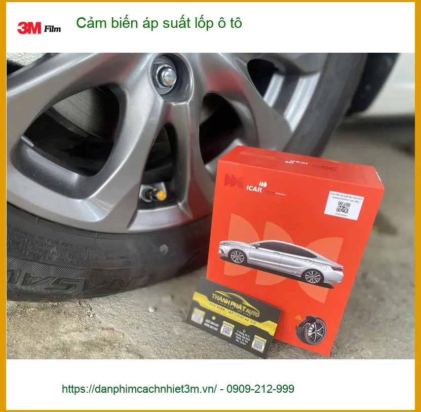 Anh Đạt lắp cảm biến áp suất lốp ô tô tại Nhà Bè cho Kia Carnival an tâm mỗi chuyến đi. ảnh thực tế 5