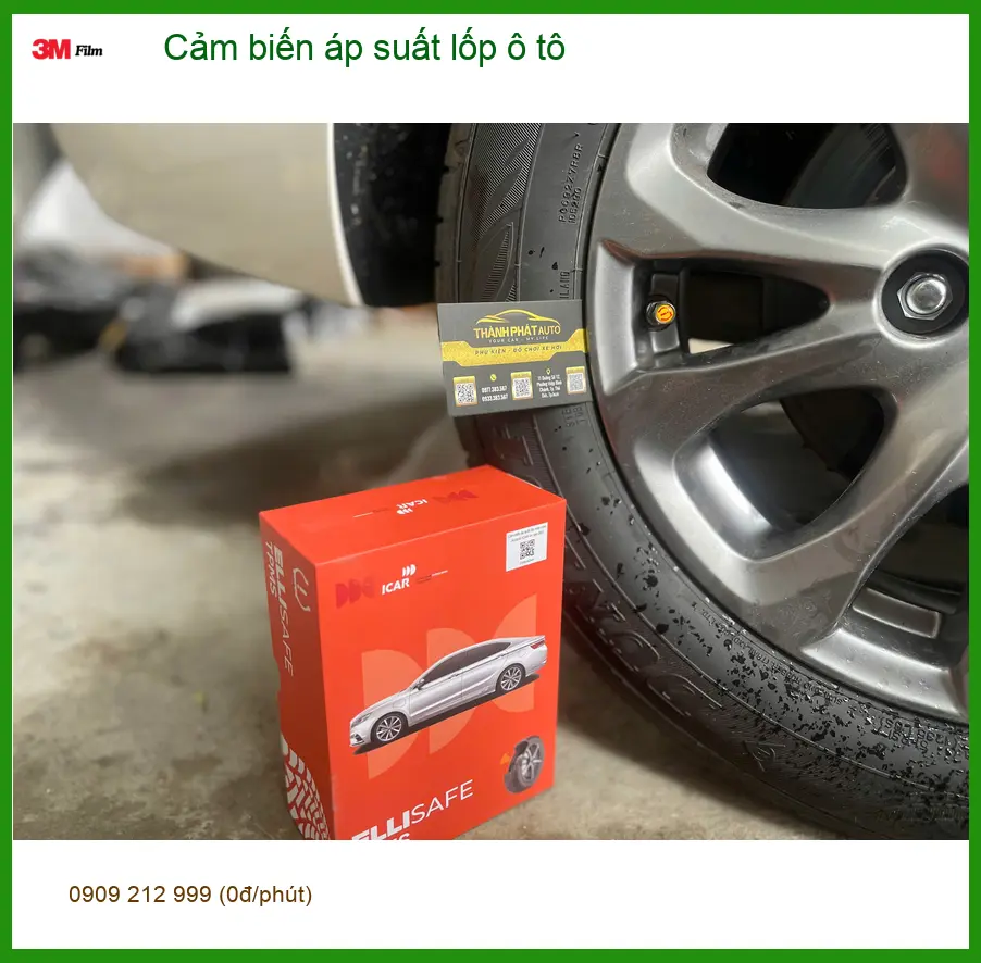 Anh Kiên lắp cảm biến áp suất lốp cho Hyundai Creta tại Củ Chi để lái xe an toàn hơn