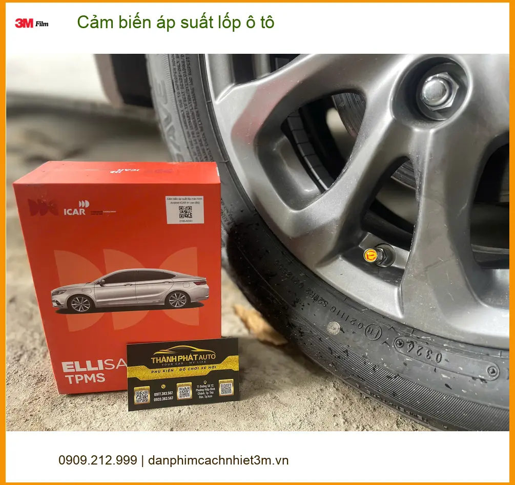 Anh Kiên lắp cảm biến áp suất lốp cho Hyundai Creta tại Củ Chi để lái xe an toàn hơn ảnh thực tế 2