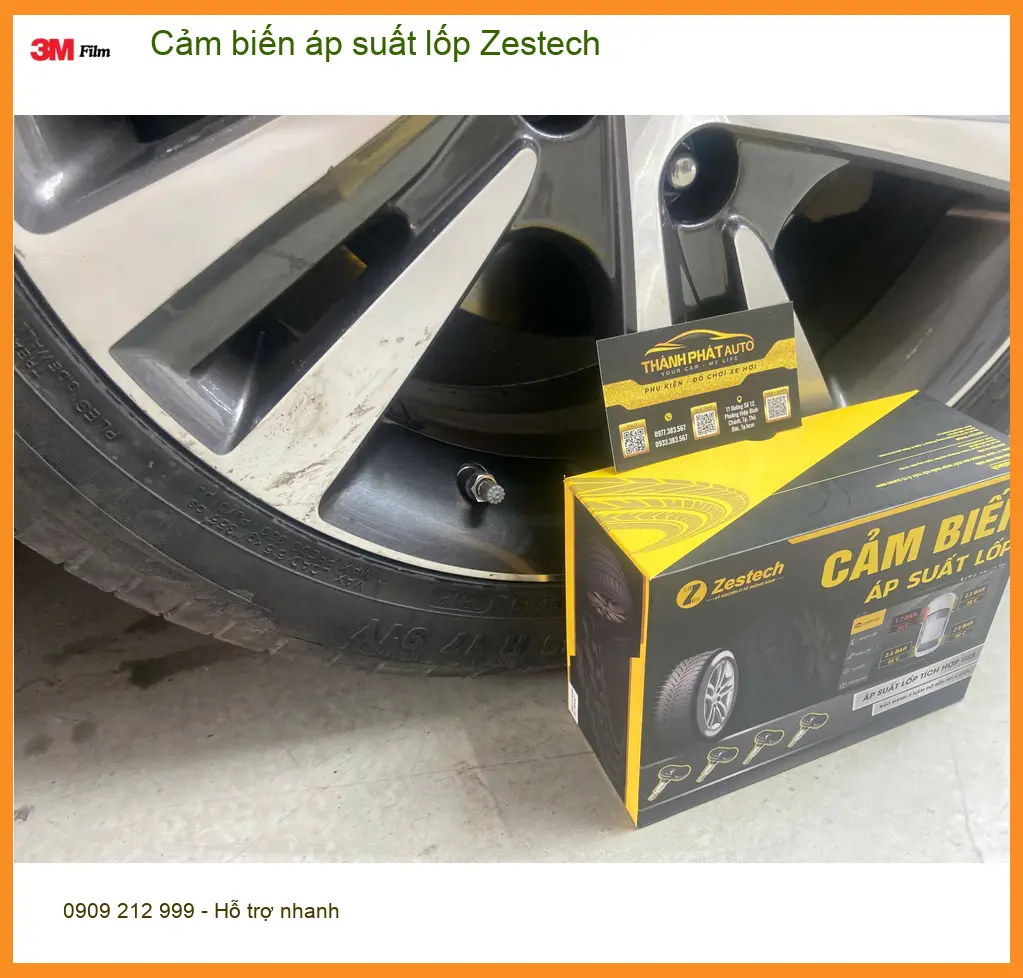 Anh Dũng lắp Cảm biến áp suất lốp Zestech Mazda CX-5 tại Bình Chánh ảnh thực tế 3