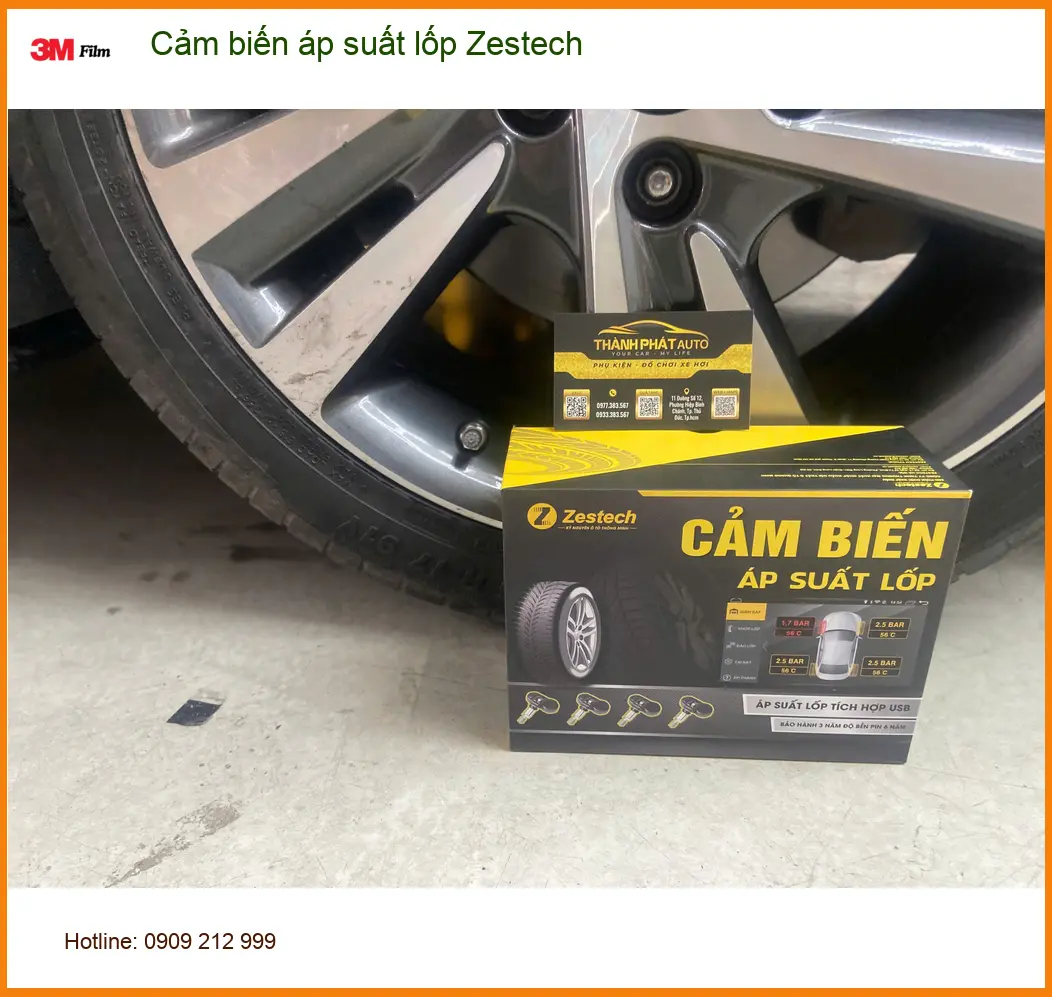 Anh Dũng lắp Cảm biến áp suất lốp Zestech Mazda CX-5 tại Bình Chánh ảnh thực tế 4