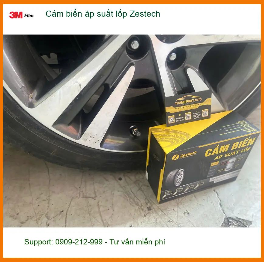 Anh Dũng lắp Cảm biến áp suất lốp Zestech Mazda CX-5 tại Bình Chánh ảnh thực tế 5