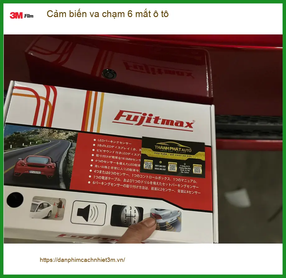 Chị Thư lắp cảm biến va chạm 6 mắt ô tô cho Mazda 3 tại Phú Nhuận ảnh thực tế 4