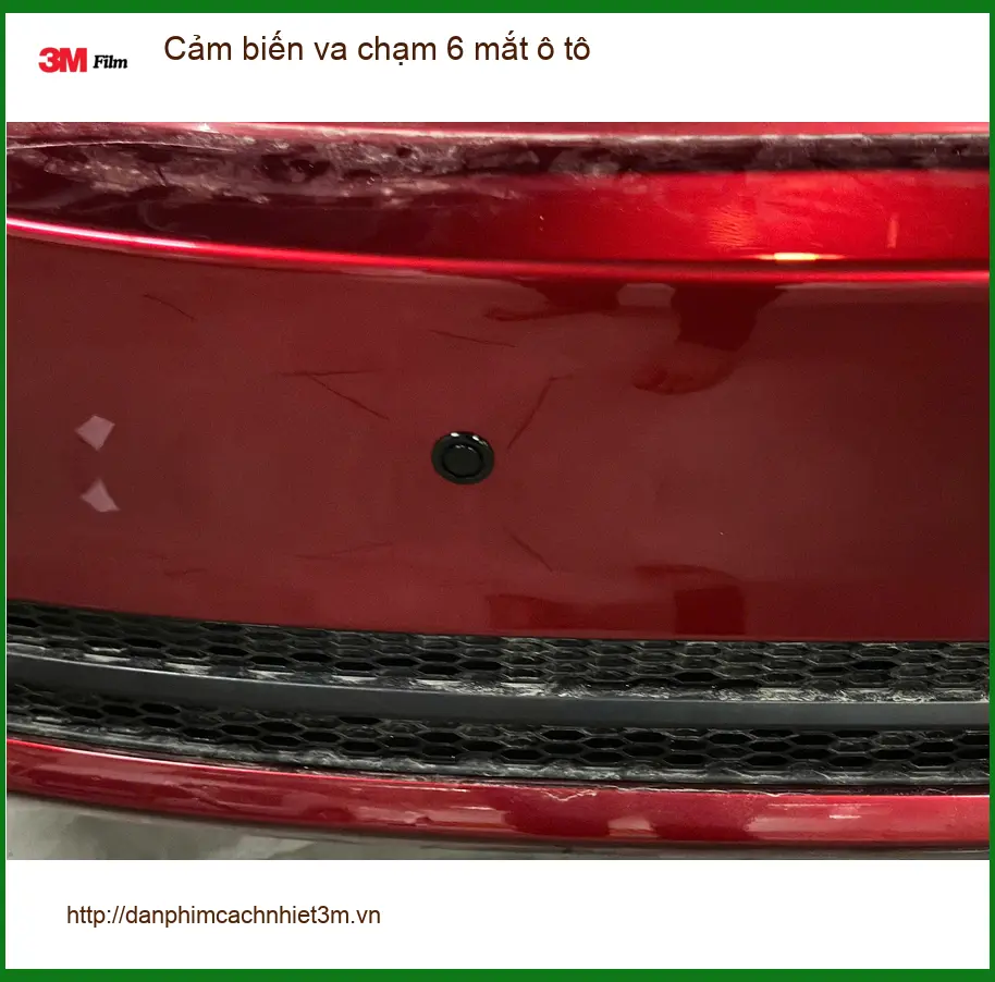 Anh Trung lắp Cảm biến va chạm 6 mắt ô tô Honda CRV ở Quận Bình Tân