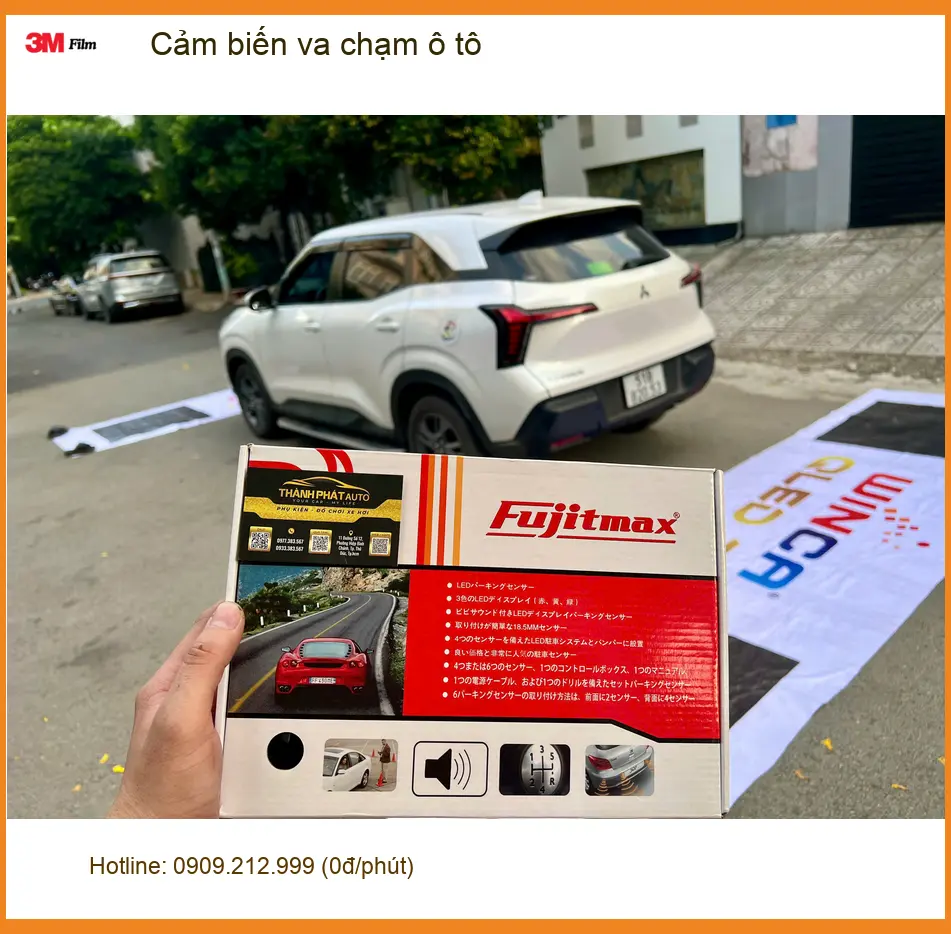 Chị Thảo lắp Cảm biến va chạm ô tô cho Toyota Corolla Cross tại Quận 12 ảnh thực tế 2