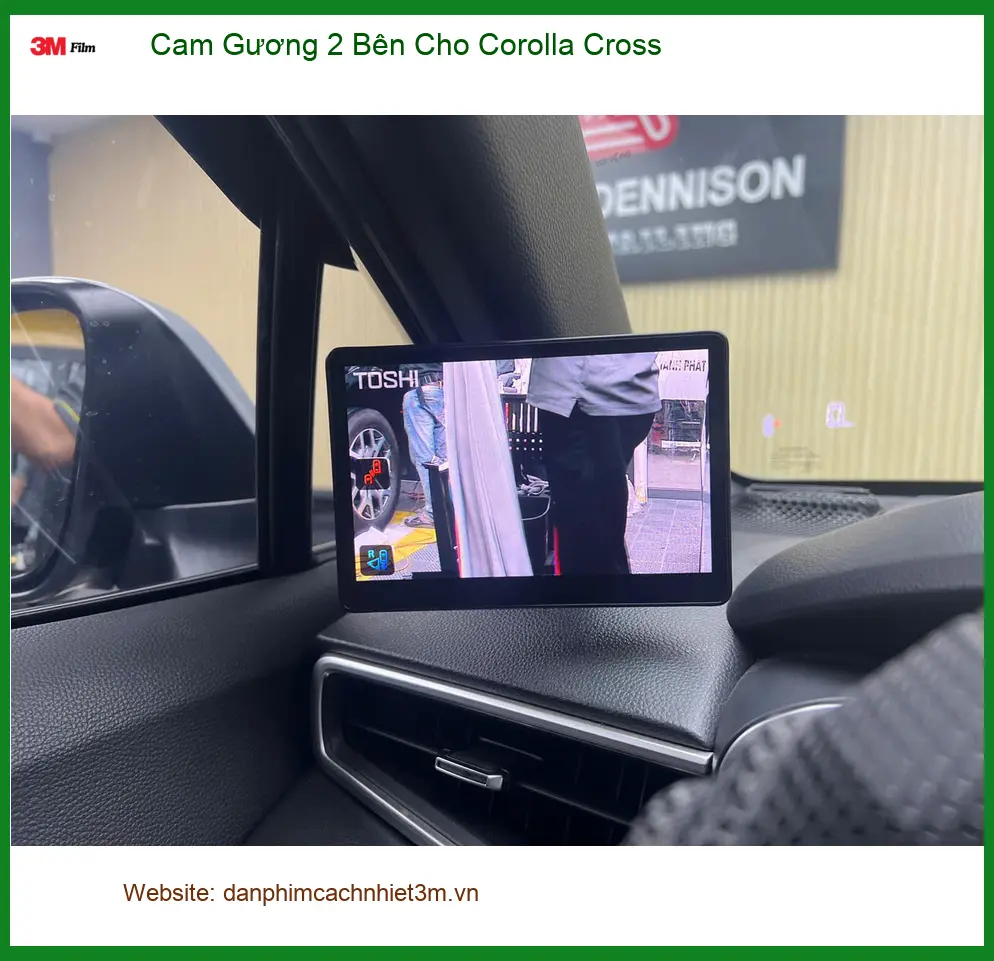 Anh Bảo gắn Cam Gương 2 Bên cho Toyota Corolla Cross ở Quận Gò Vấp